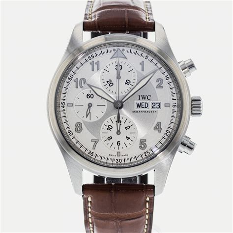 iwc crono pilot 3717|IWC Pilot's Watch Chronograph IW3717 .